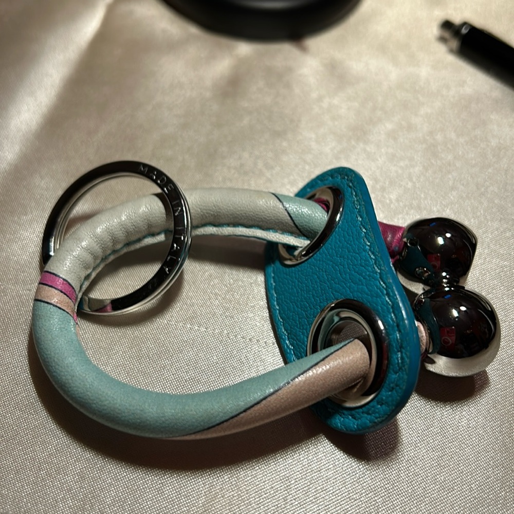 Emilio Pucci Keychain/ Purse Charm